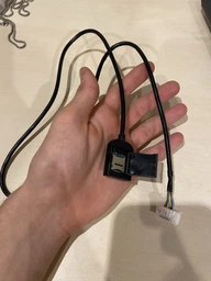 Кабель - адаптер RCA на 20pin для подключения 4G слота SIM-карты к автомагнитоле / магнитоле Android, черный "P" (88786652)