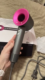 Фен Super Hair Dryer ceramic pop з іонізацією та турборежимом 5 насадок