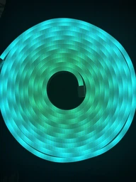 Светодиодная LED лента-шланг (неон) RGB-IC USB 5 м с управлением через Bluetooth, пульт ДУ фото от покупателей 14