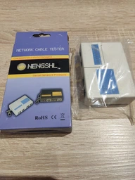 Кабельний тестер Merlion NS-468N RJ-45/RJ-11 White (YT-NS-468N) фото від покупців 1