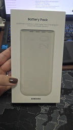 УМБ Samsung Battery Pack 20000 mAh 45W Super Fast Charging 2.0 Beige (EB-P4520XUEGEU) фото от покупателей 9