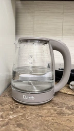 Электрочайник Dario DR1802 Red, 1,8л фото от покупателей 4