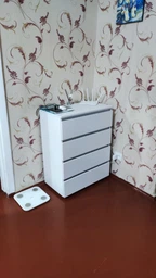 Комод DC Steve 702x400x909 мм Графитовый/Дуб Крафт Белый (DC153533) фото от покупателей 3