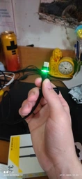 Кабель Essager Colorful LED USB-A x USB Type C 3 A 1 м Чорний (EXCT-XCD01) фото від покупців 4