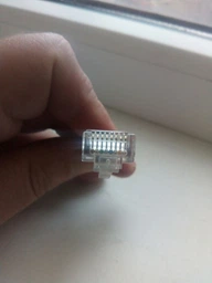 Коннектор Patron UTP RJ-45 (RJ-45) Cat.5e (8P8C) 40 шт. (CON-RJ-45-8P8C-40) фото от покупателей 3