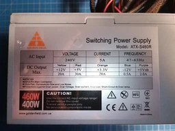 Блок живлення GoldenField ATX-S460R 400W фото від покупців 1