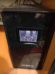 ИБП Vinga LCD 1200VA Shuko Metal Case (VPC-1200M)