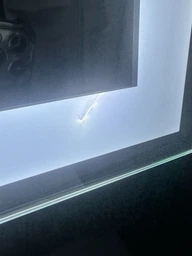 Зеркальный шкаф MIRATER Панорама с LED-подсветкой 50 см правосторонний