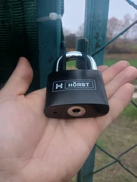 Замок навесной Horst HR-SP4-60D закаленная сталь 60 мм (HR-SP4-60D) фото от покупателей 1