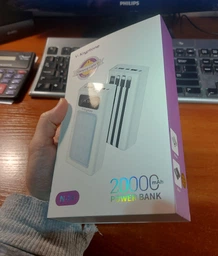 УМБ Y-Kryptone N-24 LED Light 20000 mAh CABLE in Black фото від покупців 8