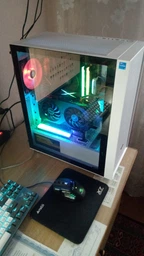 Райзер гибкий REV 4.0 шлейф для видеокарты PCI-E 4.0 16x -> 16x 180- 90 градусов 25 см (683677195-14) Черный