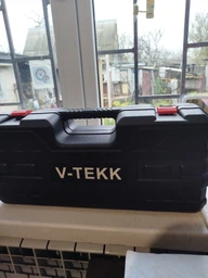 Аккумуляторная пила цепная на 8 дюймов V-Tekk + 2 аккумулятора пила минипила 3600 об/мин с функцией механической смазки + кейс фото от покупателей 16