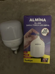 Лампа акумуляторна LUCEM LED 9 Вт A70 E27 220 В 6500 К для дому, для дачі, для походу, для відпочинку, для туризму, для кемпінгу, для полювання, для рибалки фото від покупців 2