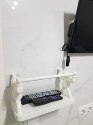 Поличка настінна підвісна для ванної кімнати спальні органайзер для дрібних речей косметики без свердління