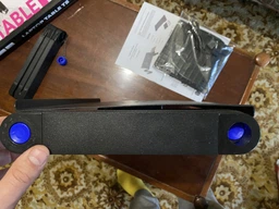 Столик для ноутбука с охлаждением Laptop Table T8 черный фото от покупателей 4
