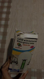 Лампочка з акумулятором 2 x 18650 15w (31901IM481)