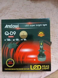 Авто лампи led автомобільні h9 / h11 2 шт комплект 6500K ксенон для авто фар переднього головного ближнього та дальнього світла Andowl xenon Q-D9X1 ходові світлодіодні лед лампочки в передні фари автомобіля лампа з охолодженням вентиляцією cob світлодіоди фото від покупців 8