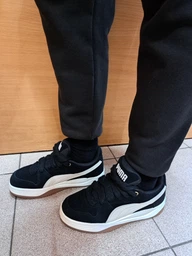 Женские кеды низкие Puma Park Luna SD 40251003 37 (4UK) 23 см Black/Alpine Snow (4069156731684) фото от покупателей 1