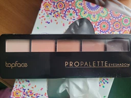 Палетка теней для век TopFace Pro Palette Eyeshadow 017 матовые 8 г (8681217242982) фото от покупателей 2