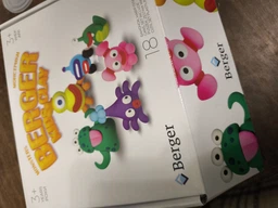 Набір пластиліну BERGER Kids Clay Монстрики 18 баночок 270 г (8596165040200) фото від покупців 1