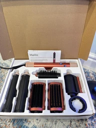 Мультистайлер для волос SmartX 6 насадок Airwrap Complete Long Розовый фото от покупателей 1
