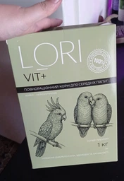 Вітамінізований корм для середніх папуг "ЛоріВіт +" 1 кг фото від покупців 3