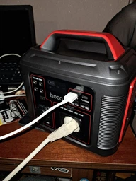 Портативна зарядна станція Power Bank УМБ HOCO Energy storage DB28 80000mAh 300W 3USB/Type-C/AC PD/QC