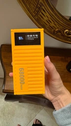 Повербанк УМБ 68000 mah QC 3.0 PD20 powerbank Andowl Q-CD6500Х1 мощный павербанк для ноутбука телефона роутера внешний портативный аккумулятор с дисплеем большой емкости красный