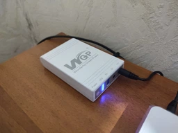 Mini UPS WGP, Powerbank на 10400Mah, виходи USB, DC 9V, 12V. ДБЖ для Роутерів + БЛОК ЖИВЛЕННЯ Білий + Кабель розподілу фото від покупців 1