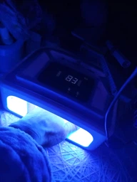 Лампа для маникюра LEDME 5B 120W SILVER с аккумулятором