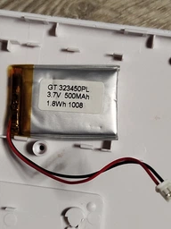Акумулятор 702040 Li-pol 3.7 У 500 мА·рік для RC моделей MP3 MP4 DVR GPS 670560