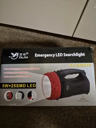 Ручний ліхтар-прожектор WimpeX WX-2827 світлодіодний акумуляторний 6000mAh 3W+9LED 3 режими Чорний