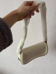 Сумка жіноча з логотипом JW PEI Joy shoulder bag U67V46 Білий