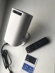 Смарт-проектор Hechpro портативный, Android 11, Wi-Fi 6, Bluetooth 5.0, LED, поддержка 4K, белый фото от покупателей 11