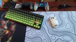 Клавіатура Безпровідна Attack Shark X87 RGB підсвічування HotSwap Roland Purple
