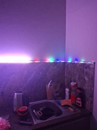 Светодиодная LED лента-шланг (неон) RGB-IC USB 5 м с управлением через Bluetooth, пульт ДУ фото от покупателей 10