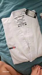 Кімоно "PRO FIGHTER KUMITE GI" з ліцензією WKF SMAI біле розмір 000 (110)