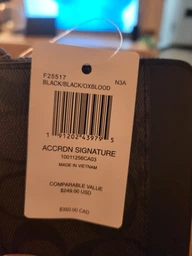 Кошелек для карточек Coach Accordion Wallet In Signature Canvas 10003 Черный (191202439795) фото от покупателей 3