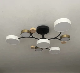 Люстра Ardero AL6197ARD SCANDY 70W Lm 3000К-6500К с пультом управления ПУ (4820273270995) на кухню, для спальни, для гостиной фото от покупателей 1