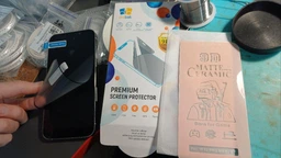 Защитное стекло для смартфона Apple iPhone 12 Pro Max Drobak Matte Ceramics (474734) фото от покупателей 1
