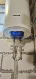 Водонагреватель Ariston круглый BLU1 ECO PL DRY, 80л, 1,8кВт фото от покупателей 11