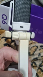 Микрофон конденсаторный Fifine Q6W USB White фото от покупателей 15