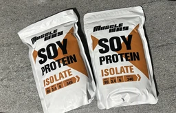 Протеїн соєвий ізолят MuscleWay 90% 15 порцій 500 г Карамель (21-125-soy-mw-rs500kr)