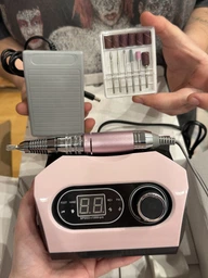 Фрезер для маникюра Nail Drill ZS-717 PRO PINK 65 Ватт, 45 000 об/мин фото от покупателей 5