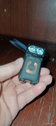 Фонарь Wuben X3 PRO, 700 лм, 102 м, 50 ч, 4000 мА·ч, магнит, павербанк, зарядный кейс, EDC, IP65, power bank Белый (6971196511745) фото от покупателей 9