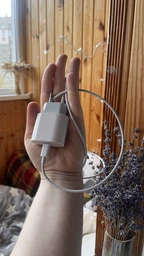 Быстрая зарядка для айфона айпада комплект быстрой зарядки для Apple iPhone iPad зарядка для iPhone Сетевое зарядное устройство Блок Type-C 35W USB-C Power Adapter Кабель зарядки Type-C to Lightning фото от покупателей 15