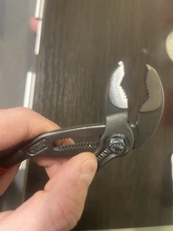Высокотехнологичные сантехнические клещи Knipex Cobra 180 мм (87 01 180) фото от покупателей 3