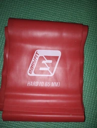 Эластичная лента EasyFit 0.35 мм зеленая для фитнеса и йоги (еспандер ленточный для пилатеса, йоги, реабилитации) SC1724G фото от покупателей 8