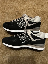 Мужские кроссовки New Balance 574 ML574EVE 42 (8.5US) 26.5 см Черные (195907808535) фото от покупателей 9