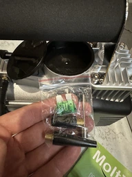 Автомобільний компресор Moltis, 12V, 2 циліндри, 25А, 90 л/хв, 360 Вт, шланг 6 м фото від покупців 1